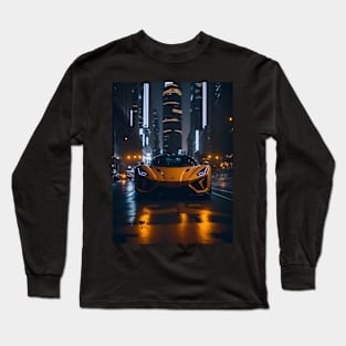 Chicago Night Ride Long Sleeve T-Shirt